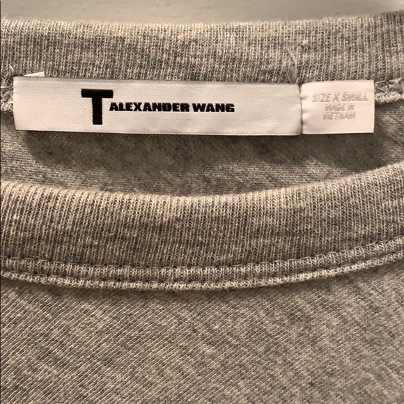Alexander Wang Grey T-shirt - Picture 3 of 3